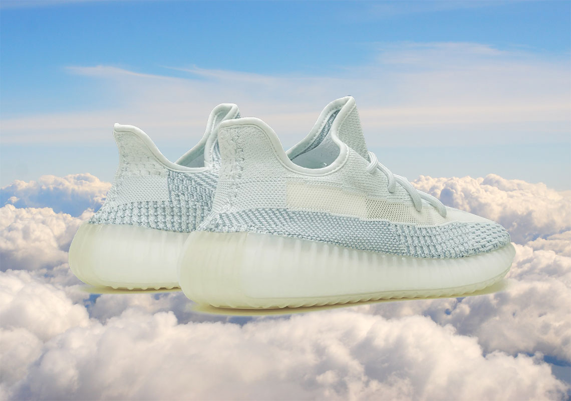 Cloud White Yeezy Shoes 3