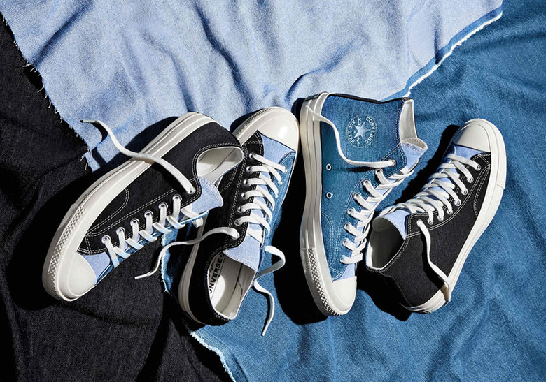 Converse Expands Their Renew Denim Offerings With New Tri-Panel Chuck 70 Capsule