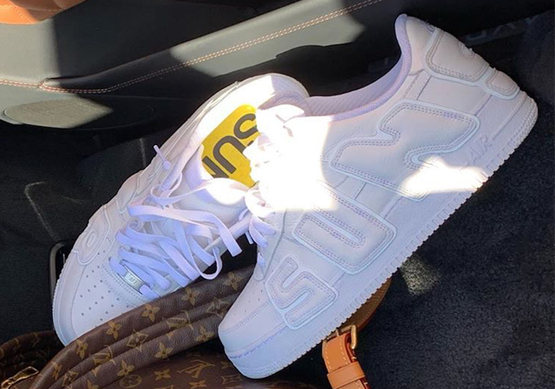 Cactus Plant Flea Market's Nike Air Force 1 Revealed In White By Travis Scott