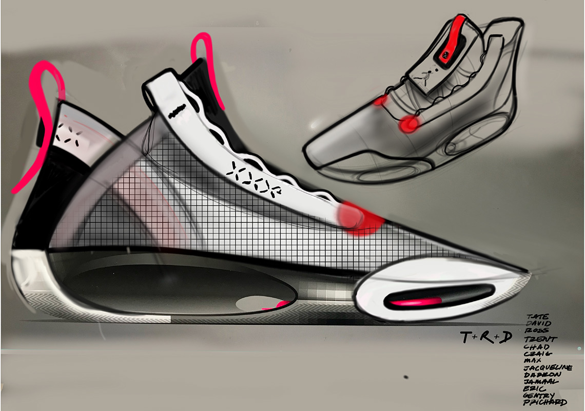 Jordan 34 Sketch 4