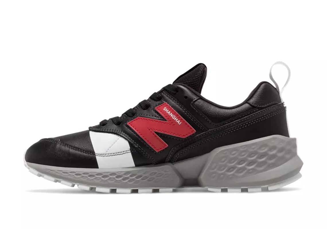 New Balance 574s Flight Path Black White 6