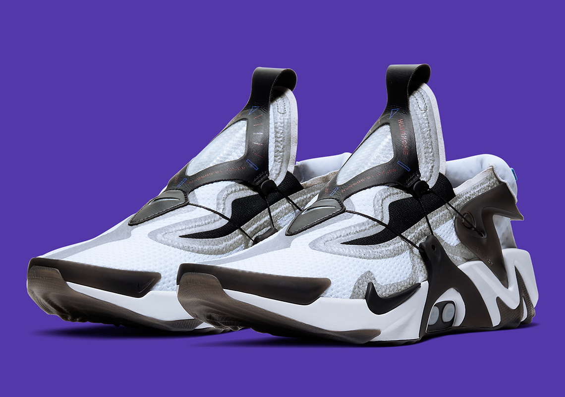 Nike Adapt Huarache White Black Bv6397 110 3