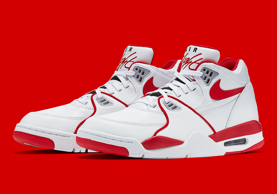 Nike Air Flight 89 White Red Release Info 6