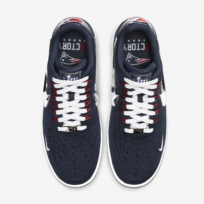 Nike Air Force 1 Flyknit New England Patriots Release Info 2