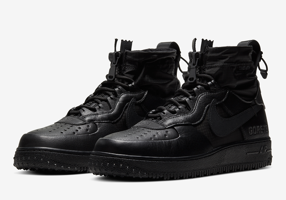 Nike Air Force 1 High Gore Tex Black Cq7211 003 5