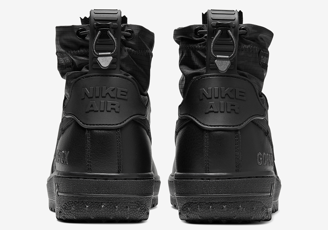 Nike Air Force 1 High Gore Tex Black Cq7211 003 6