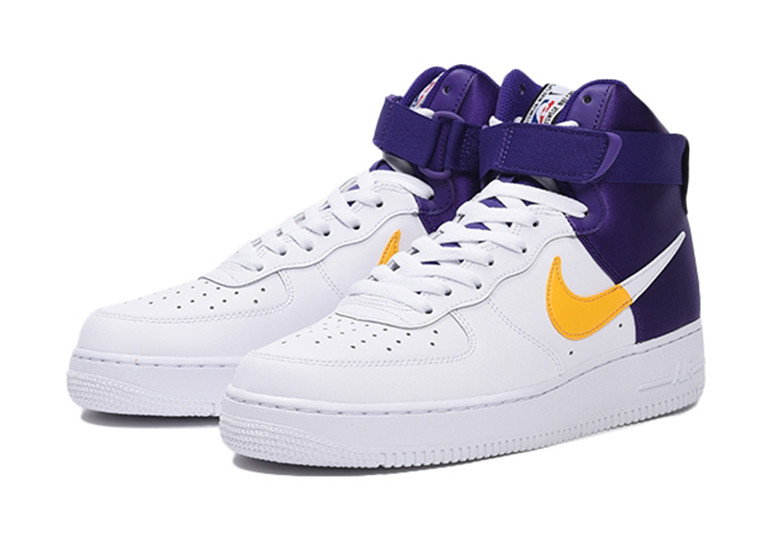 Nike Air Force 1 High Nba Lakers 4