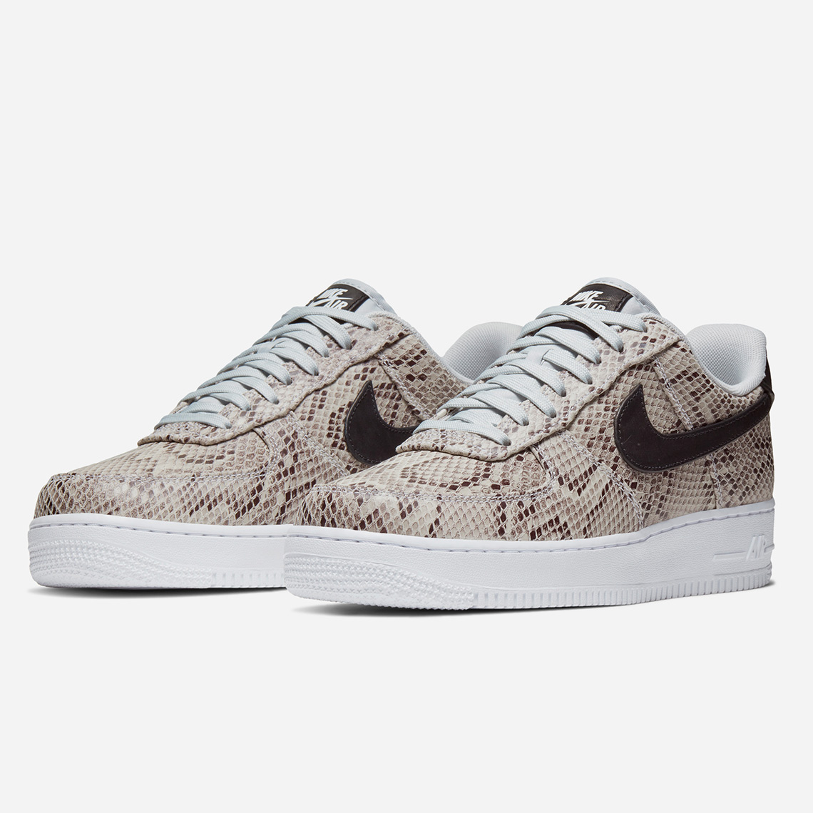 Nike Air Force 1 Low Snakeskin Brown 2019 3