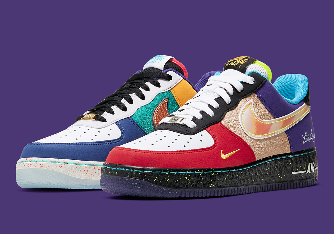 The Nike Air Force 1 Fuses All Sorts Of Colors With The "What The LA"