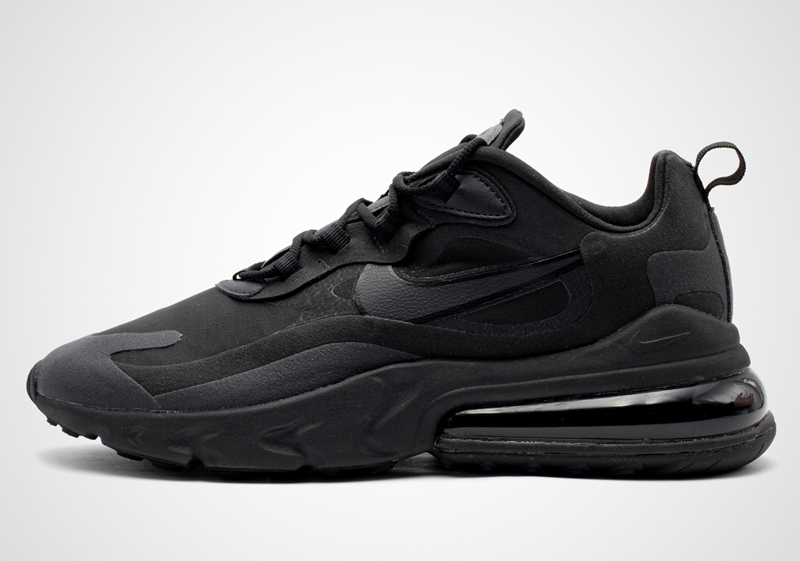 Nike Air Max 270 React Triple Black Ao4971 003 3