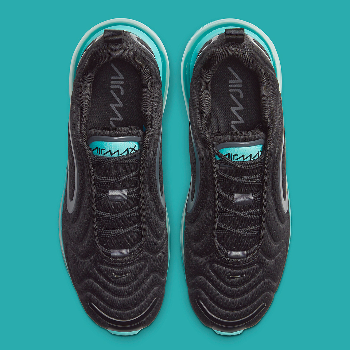 Nike Air Max 720 Black Turquoise Ar9293 010 4