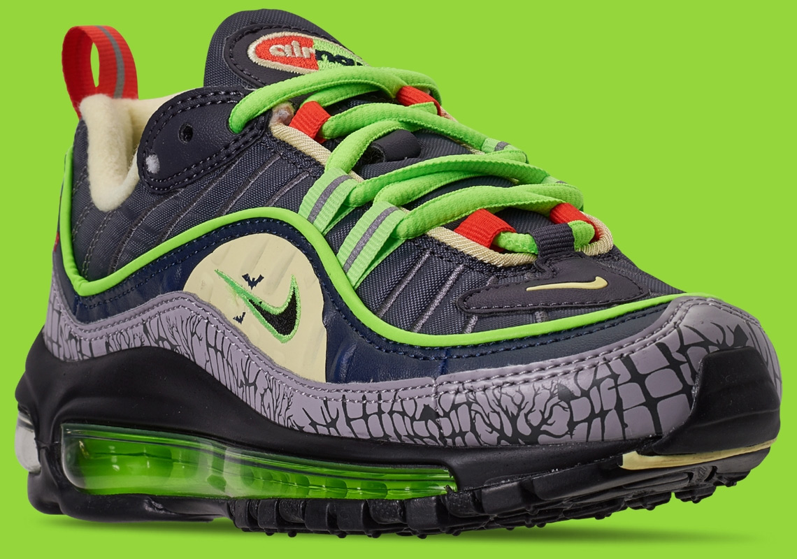 Nike Air Max 98 Halloween Kids Ct1171 001 2