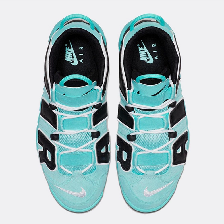 Nike Air More Uptempo Diamond Light Aqua Cn8118 400 3