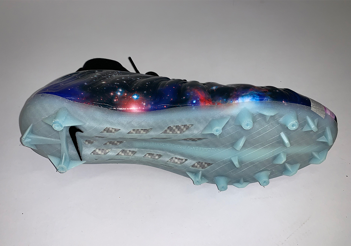 Nike Foamposite Galaxy Obj Cleats 6