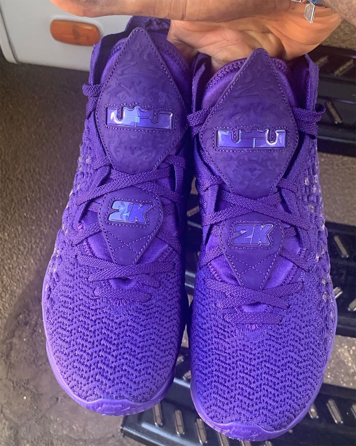 Nike Lebron 17 2k Purple 4