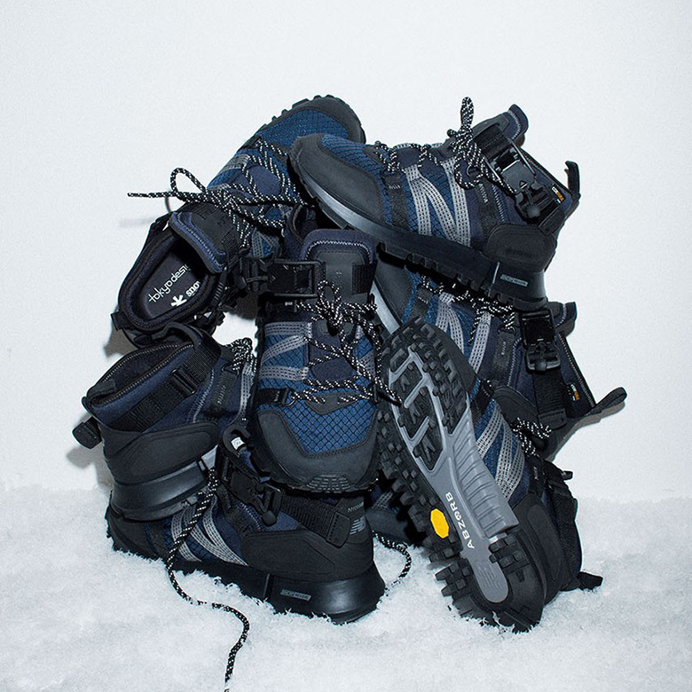 Snow Peak New Balance Tokyo Design Studio R C4 Mid 1