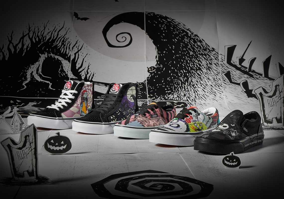 Disney’s The Nightmare Before Christmas And Vans Set To Release Holiday Footwear Collection