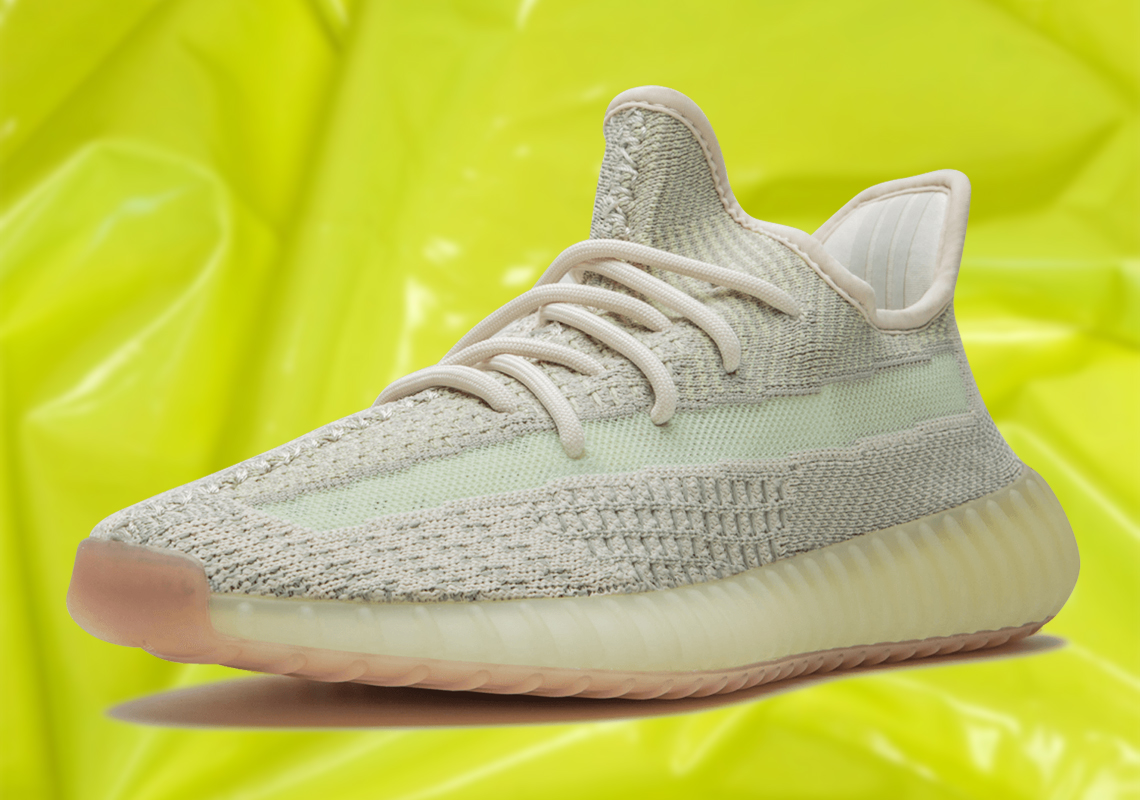 The adidas Yeezy Boost 350 v2 "Citrin" Releases Tomorrow