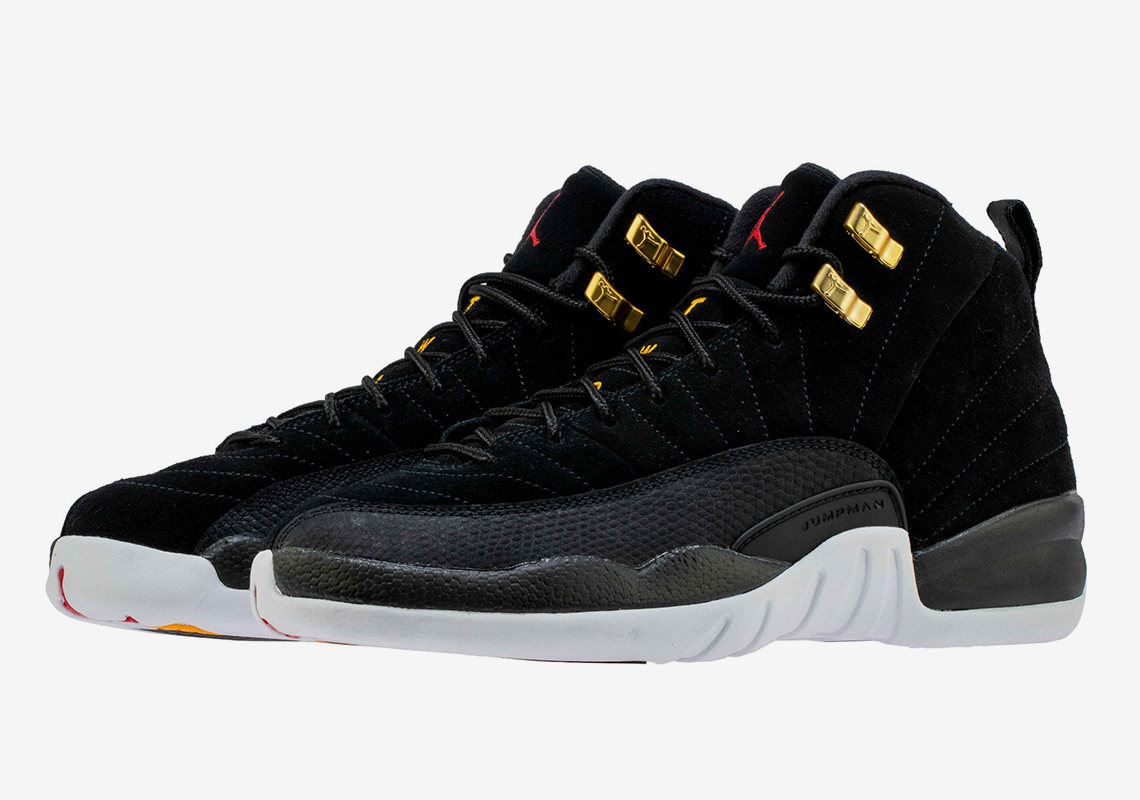 The Air Jordan 12 "Reverse Taxi" Is Releasing In Grade School Sizes