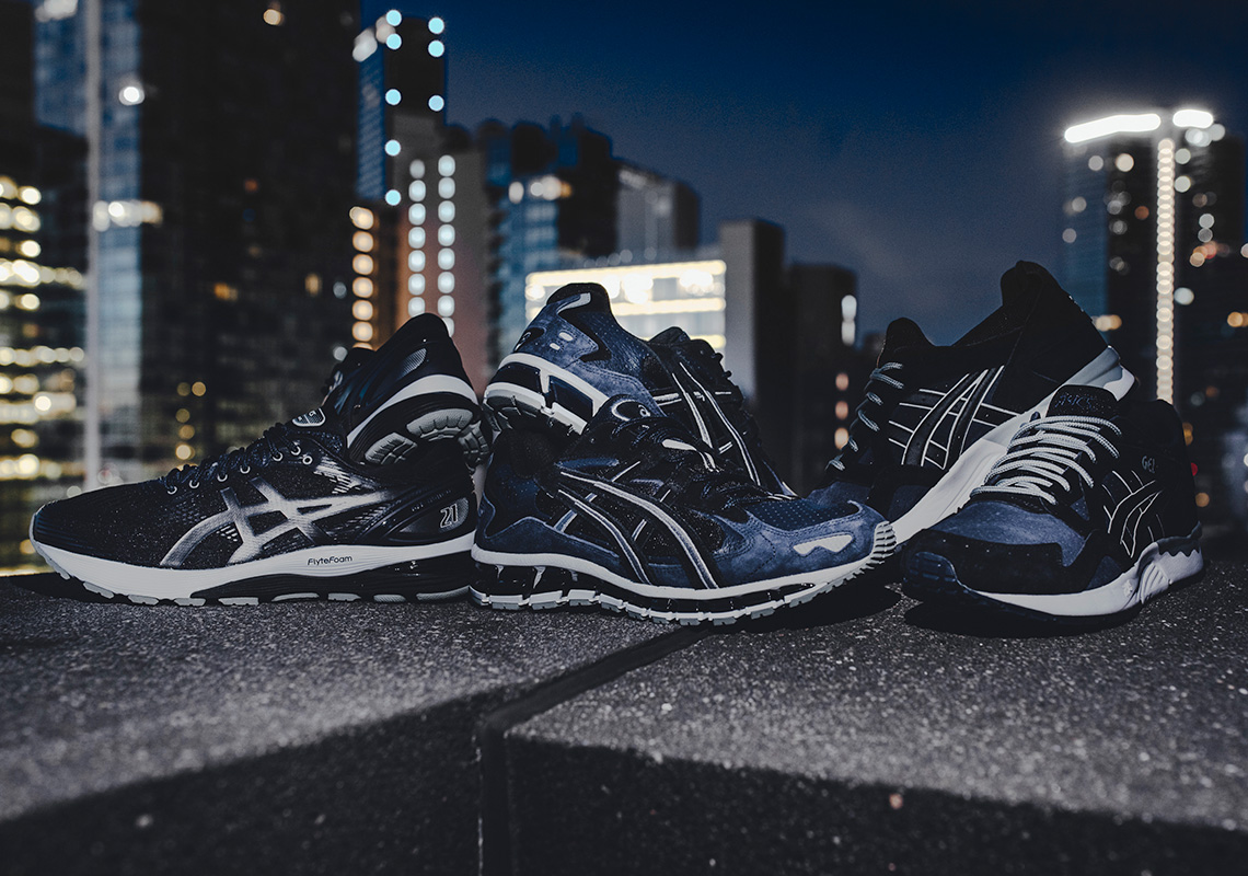 The ASICS "Midnight Blue" Pack Is Inspired By The Night Sky