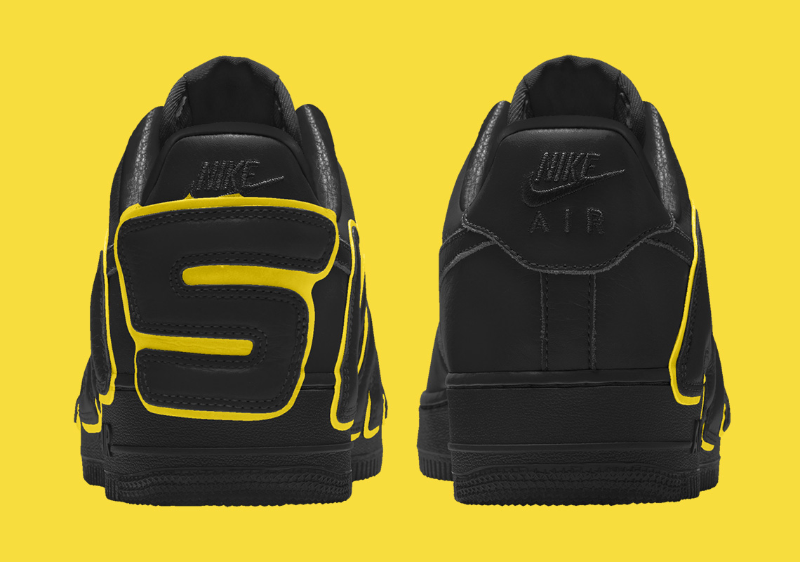 Cpfm Nike Air Force 1 By You Black 4