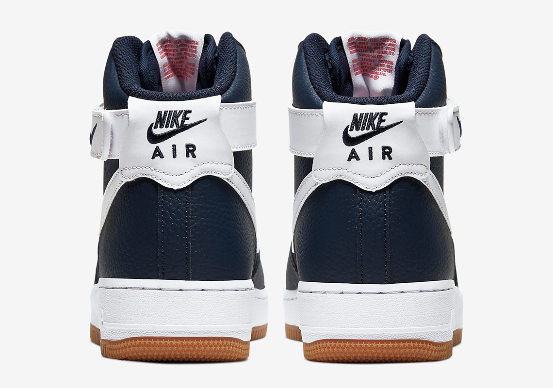 Nike Air Force 1 High Obsidian At7653 400 1