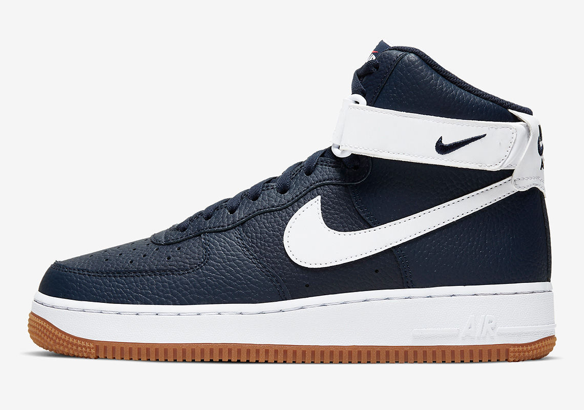 Nike Air Force 1 High Obsidian At7653 400 3