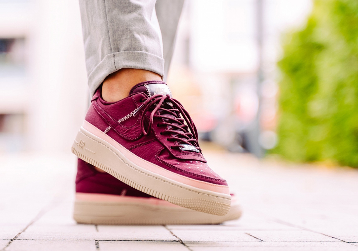 Nike Air Force 1 Wmns Maroon Aa0287 603 3