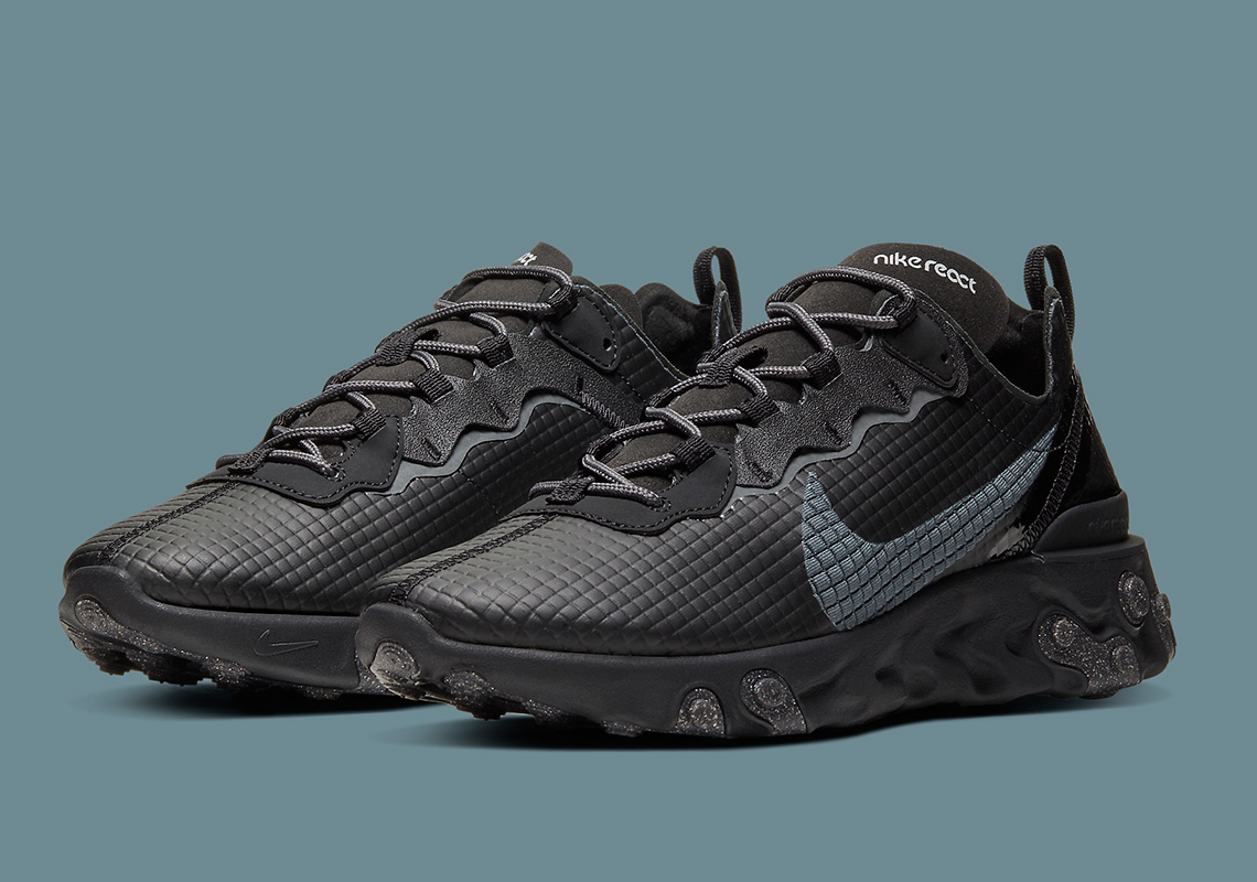 Nike React Element 55 Black Ci3835 002 3