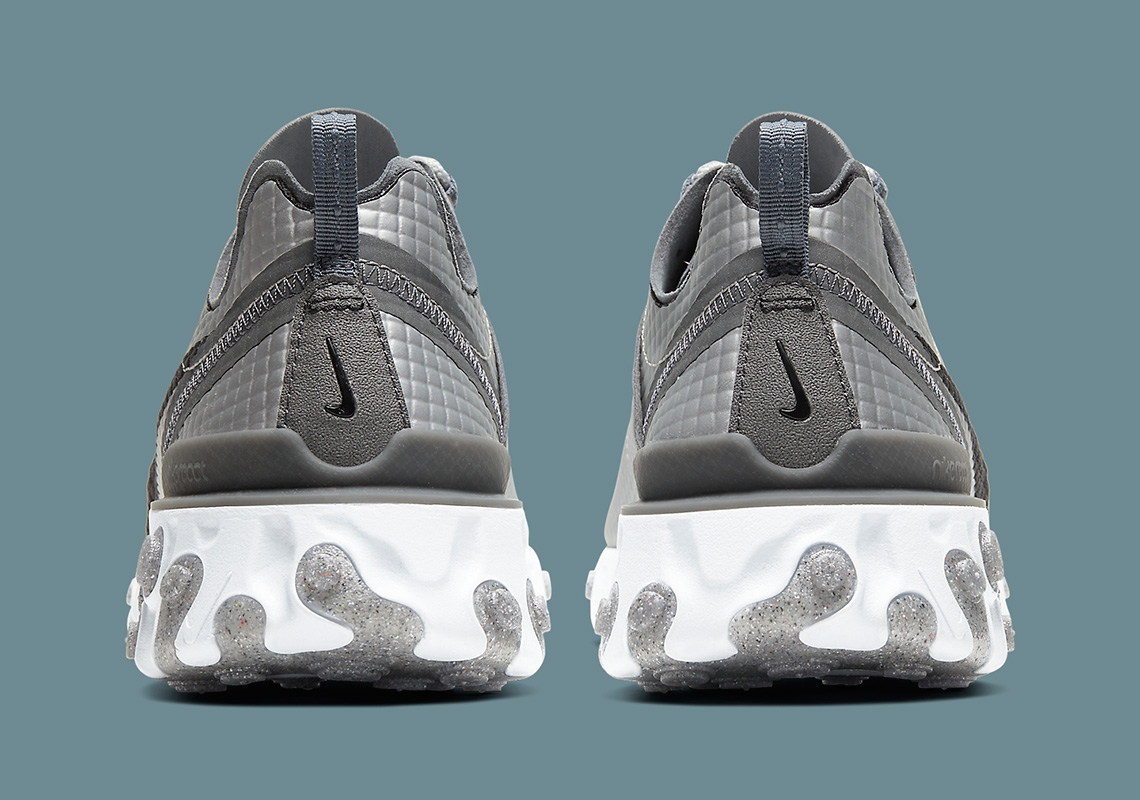 Nike React Element 55 Silver Ci3835 001 4