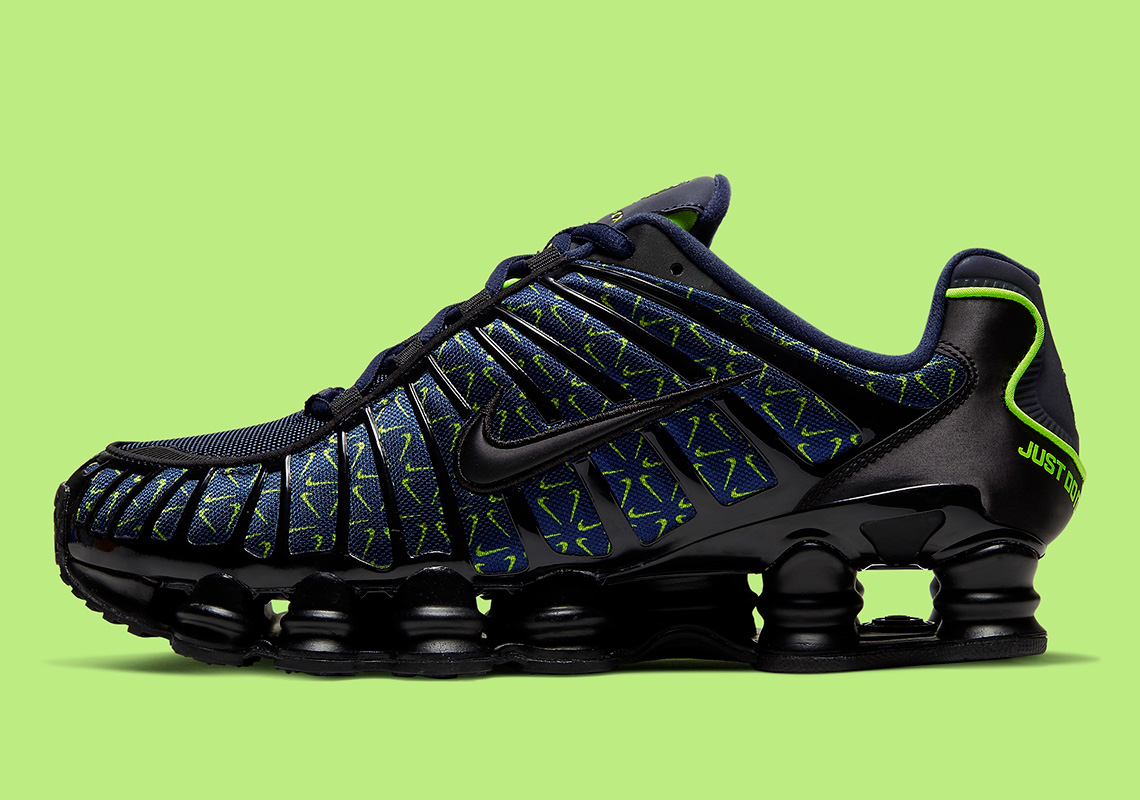 The Nike Shox TL “Just Do It” Adds All-Over-Print Swooshes