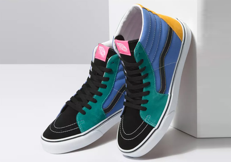 Vans Sk8 Hi Mix And Match Multi 3