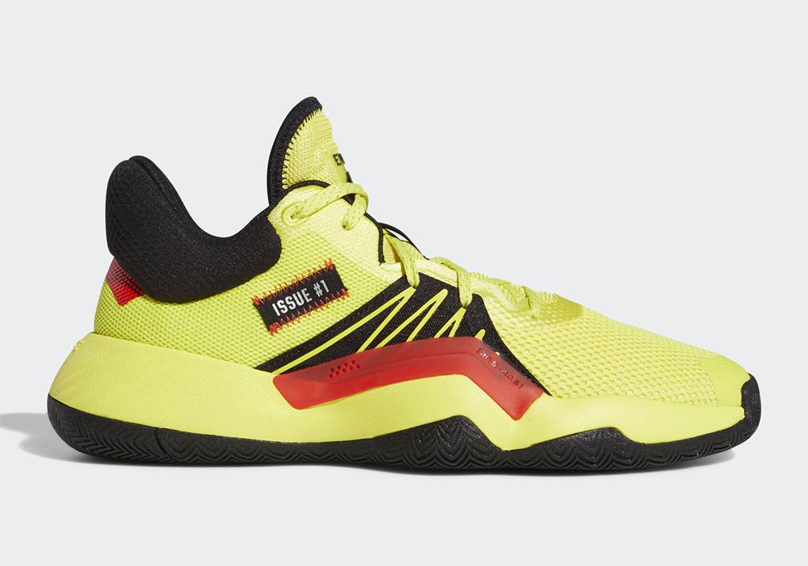 Donovan Mitchell's Newest adidas D.O.N. Issue 1 Is Inspired By Fire Engines