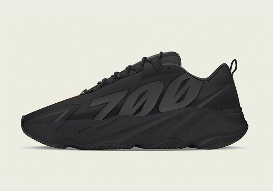 Adidas Yeezy 700 Mnvn Triple Black