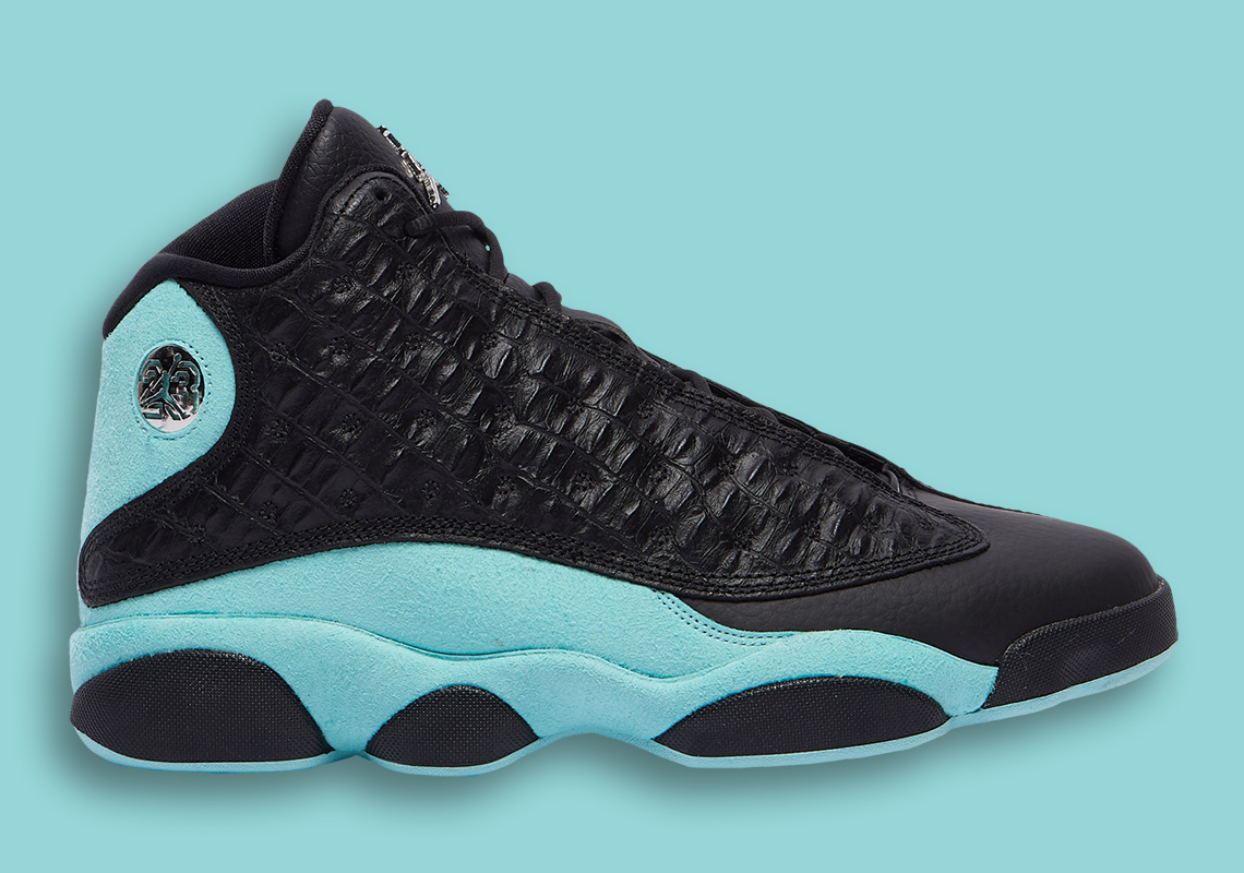 Air Jordan 13 "Island Green" Adds Lux Croc Skin Uppers