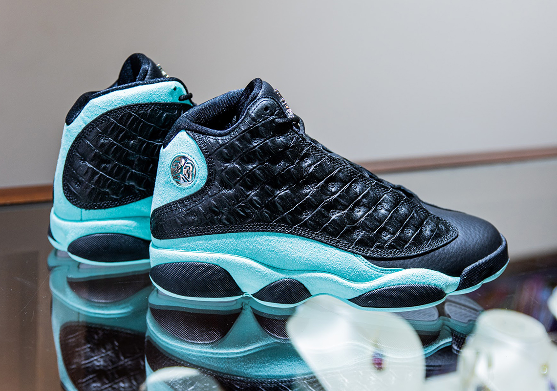 The Air Jordan 13 "Island Green" Channels Diamond-Level Luxury