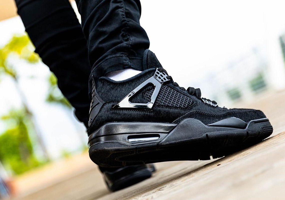 On Foot Look At The Air Jordan 4 "Pony Hair"