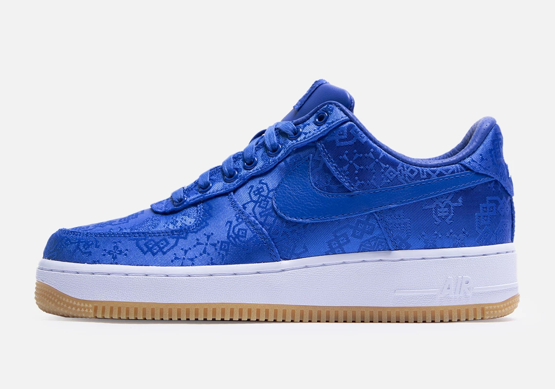 Clot Nike Air Force 1 Royal Blue Release Date 5