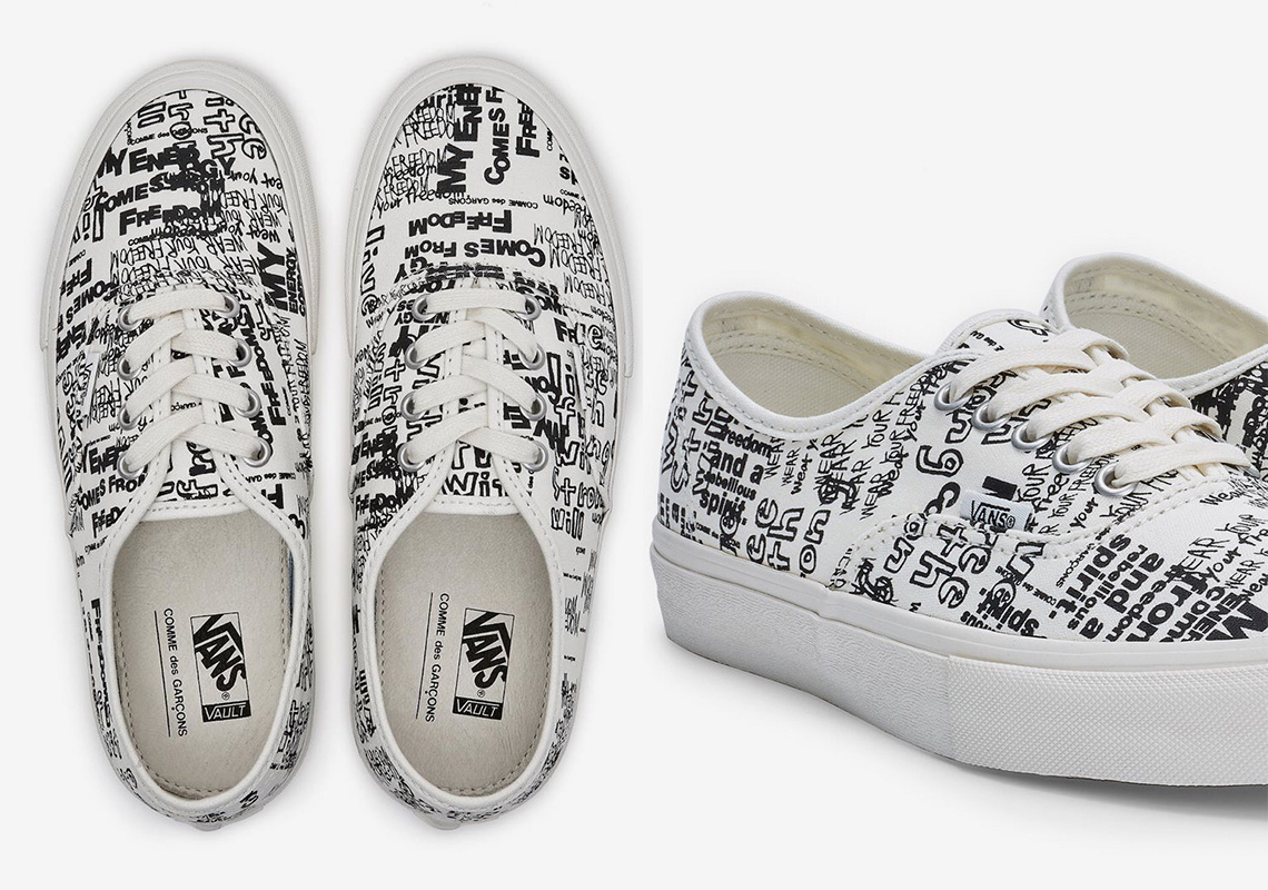 COMME des GARÇONS Drops Exclusive Vans Authentic At DSM Los Angeles