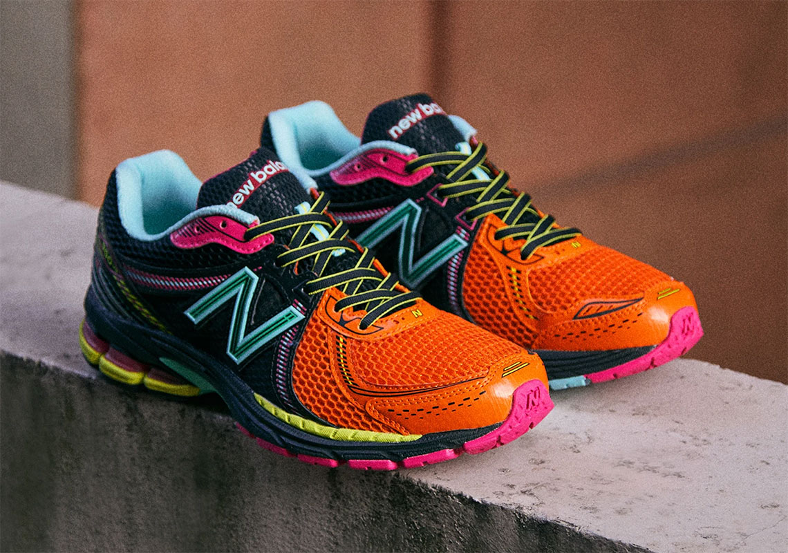 END Applies A Multi-Colored Neon Palette To The New Balance 860v2