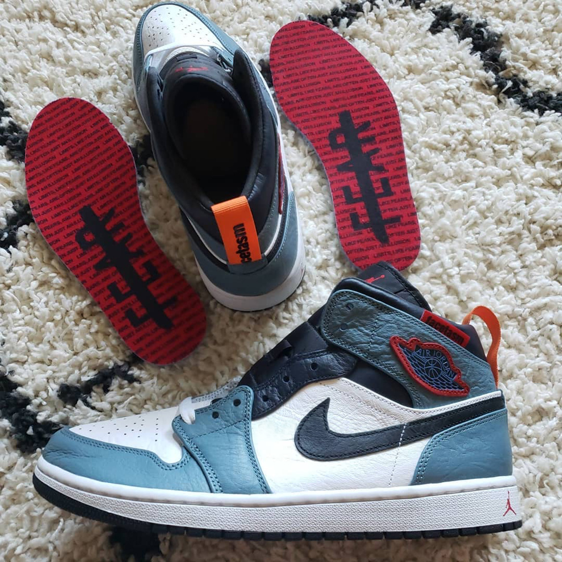 Facetasm Air Jordan 1 Mid Collaboration 2