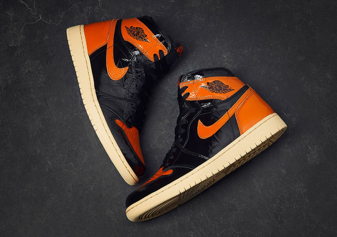 Jordan 1 Black Orange Shattered Backboard Store List 2