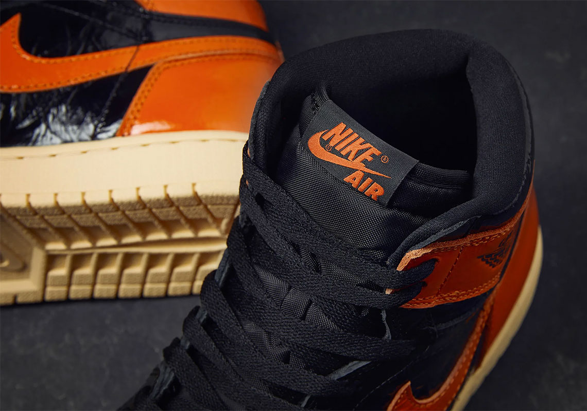 Jordan 1 Black Orange Shattered Backboard Store List 5