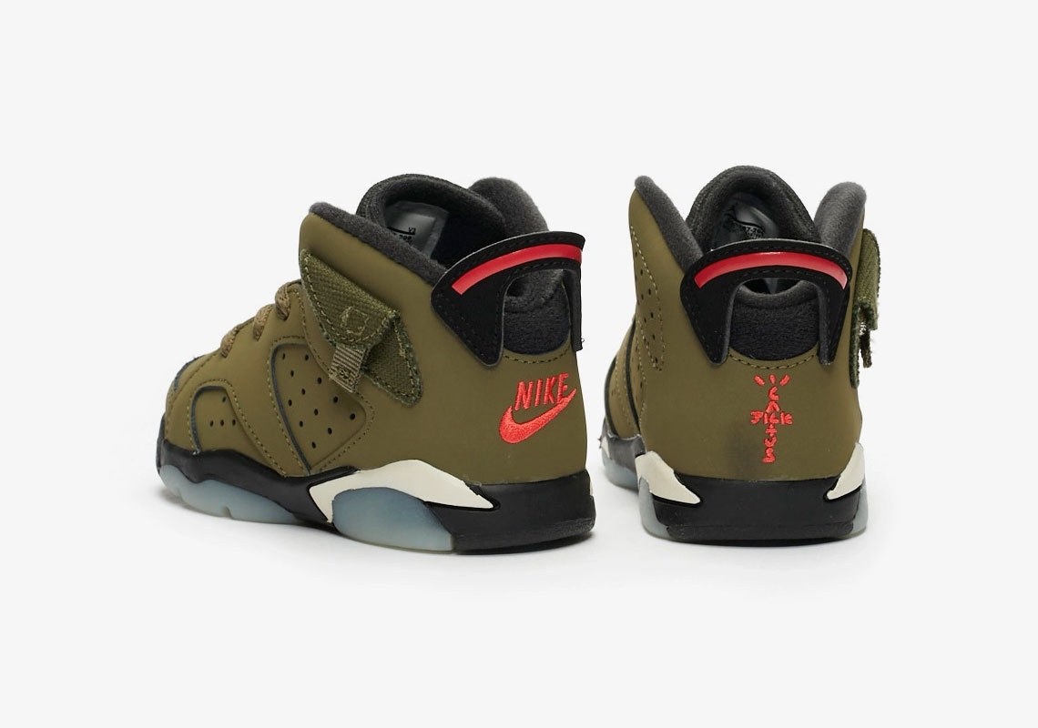 Jordan 6 Travis Scott Td Toddler Cq3567 200 4