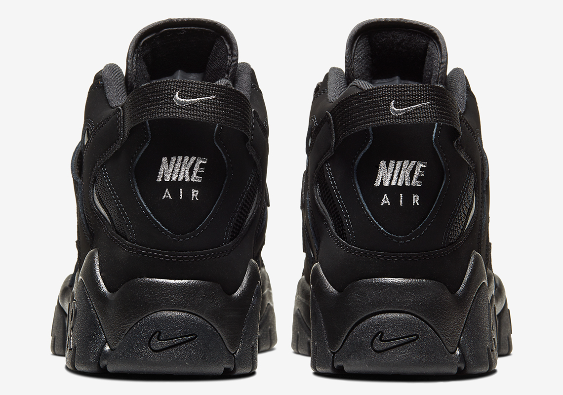 Nike Air Barrage Mid Triple Black At7847 002 7