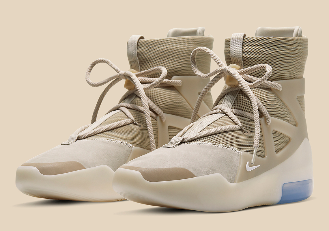 Official Images Of The Nike Air Fear Of God 1 "Oatmeal"