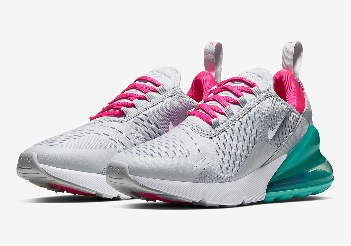 The Attractive "South Beach" Theme Emerges Once More On The Nike Air Max 270