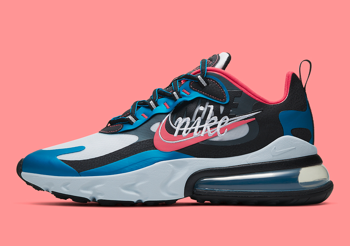 Nike's New Script Swoosh Concept Continues On The Air Max 270 React