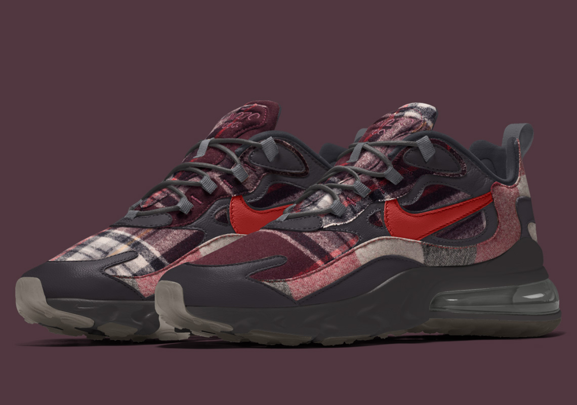 Nike Air Max 270 React Pendleton By You 1