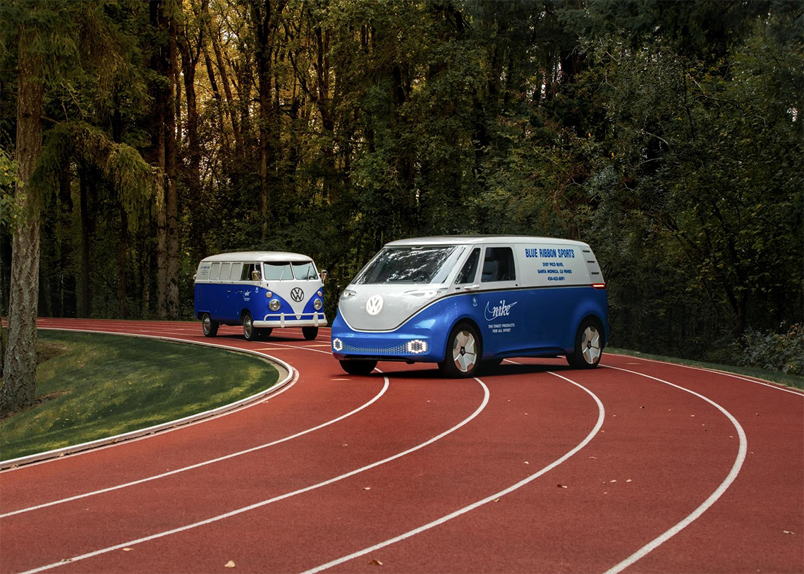 Nike To Hit Select Cities With An Updated Blue Ribbon Sports Volkswagen Bus